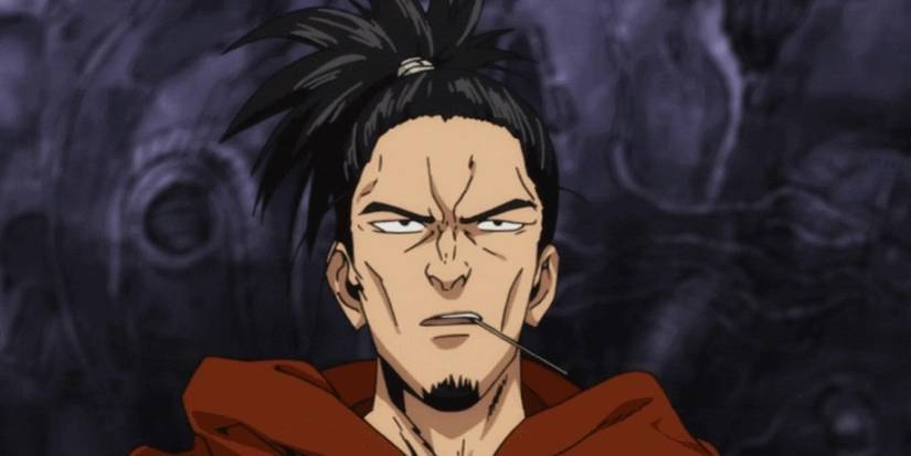Atomic Samurai fighting aliens One-Punch Man