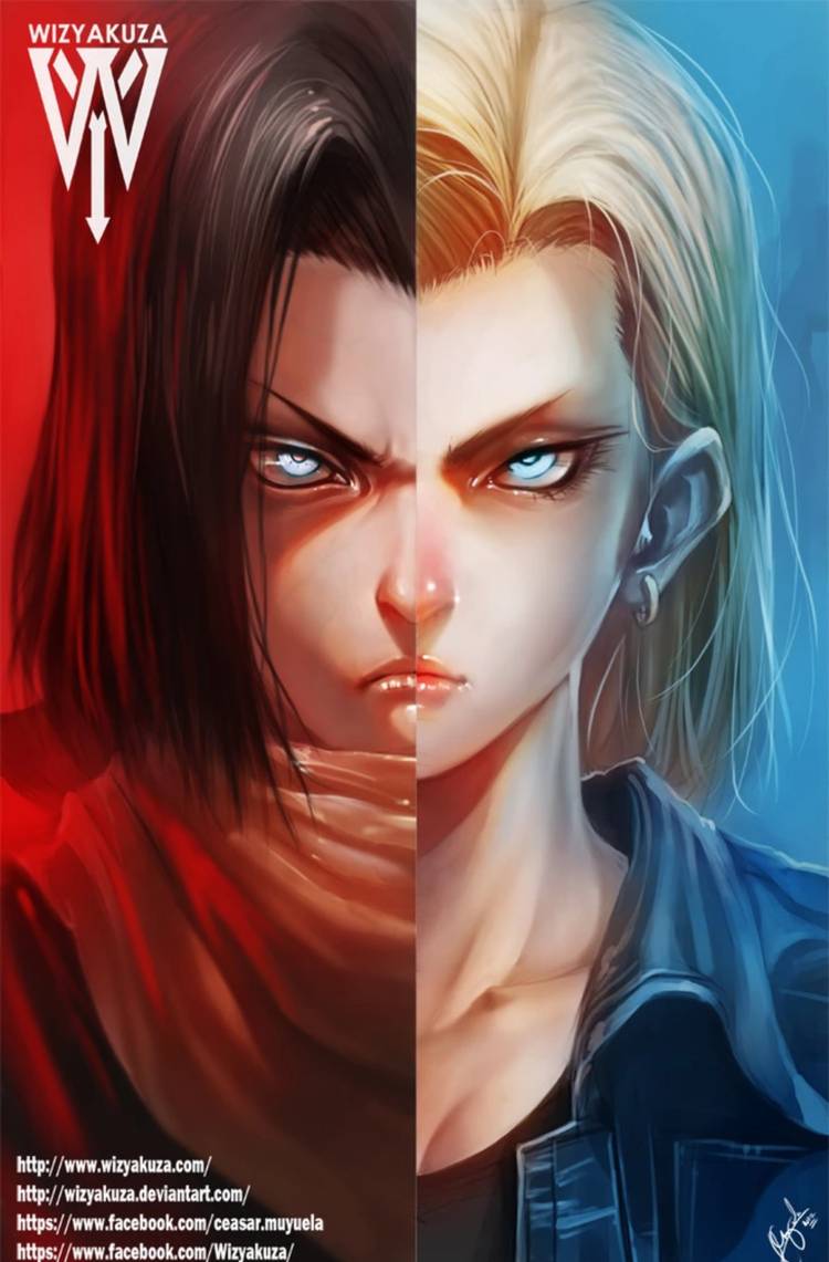 Dragon Ball: 10 Pieces Of Android 17 & 18 Fan Art That Show They're ...