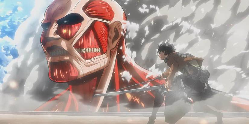 Eren and the Colossal Titan