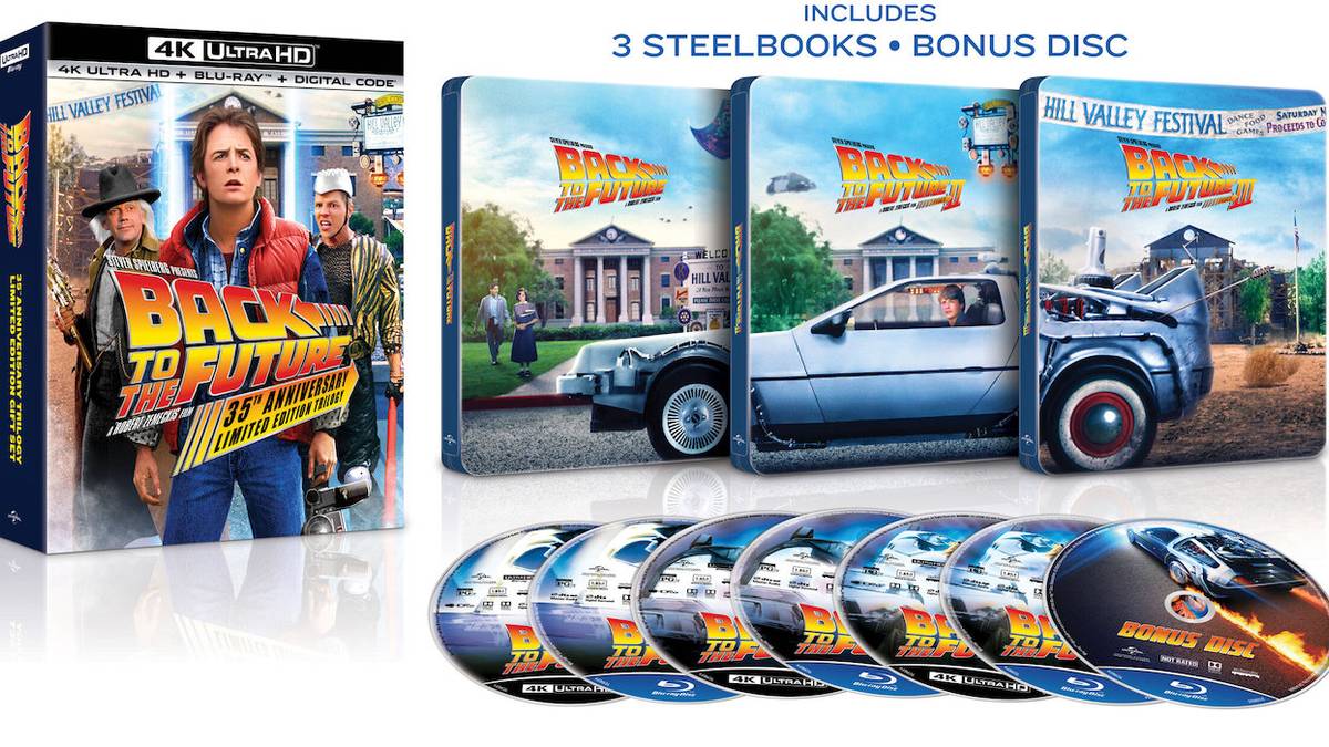 Back to the Future 35th Anniversary Box Set Includes Ben Stiller 