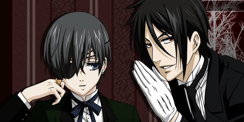 Sebastian and Ciel from Black Butler.