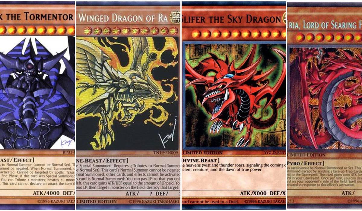 3 god cards yugioh gx Amazon.com: YuGiOh GX Legendary Collection 2 Single Card Ultra Rare Set of  the 3 Sacred Beast Cards Uria, Hamon Raviel : Toys & Games main image 0