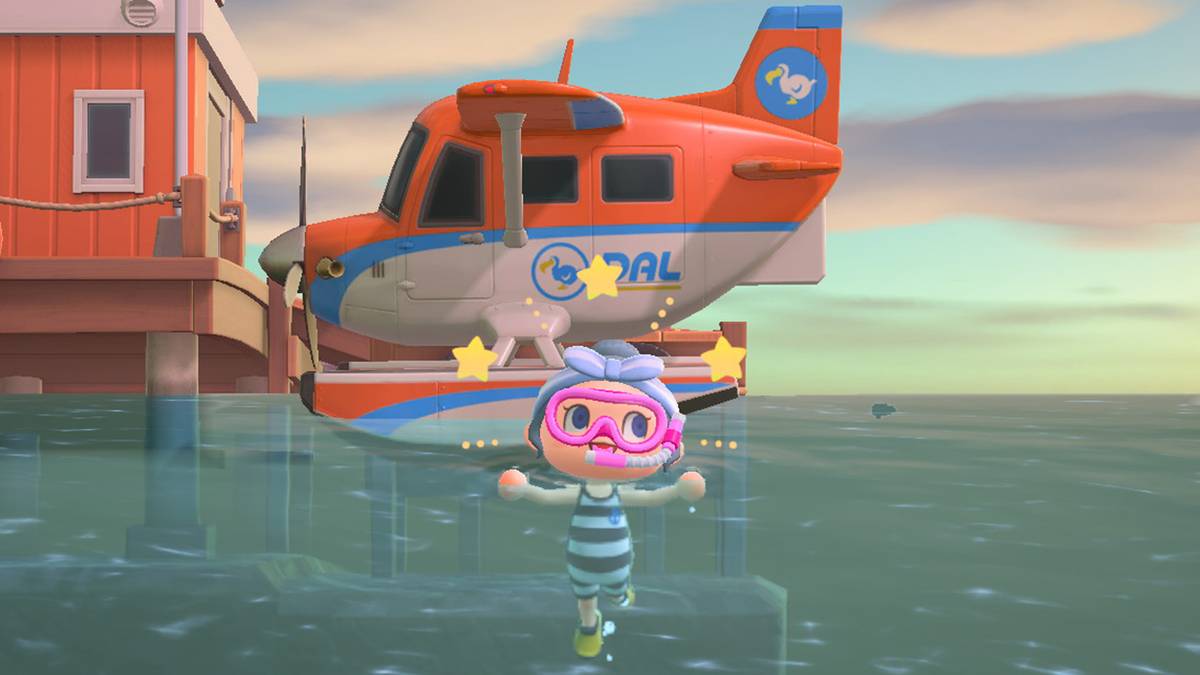 Animal Crossing: New Horizons - Complete Guide to Swimming & Diving