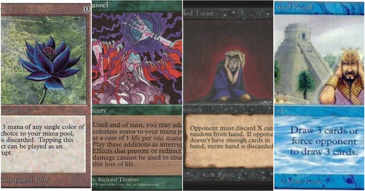 Magic: The Gathering - The 10 Most Powerful Cards From Alpha, Ranked Magic: The Gathering - The 10 Most Powerful Cards From Alpha, Ranked