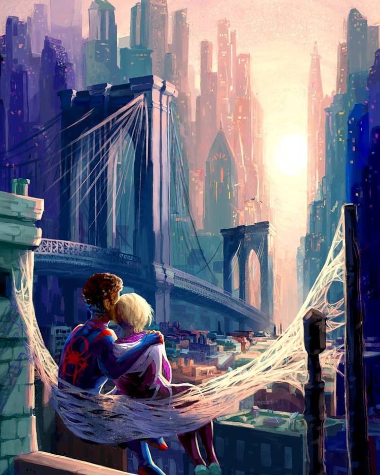 Spider Man 10 Spider Gwen Miles Morales Fan Art Pictures We Love Spider Man 10 Spider Gwen Miles Morales Fan Art Pictures We Love