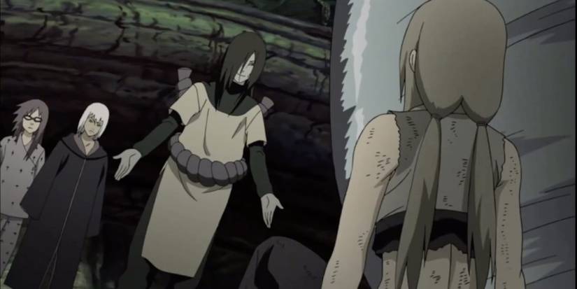 Orochimaru and Tsunade Naruto