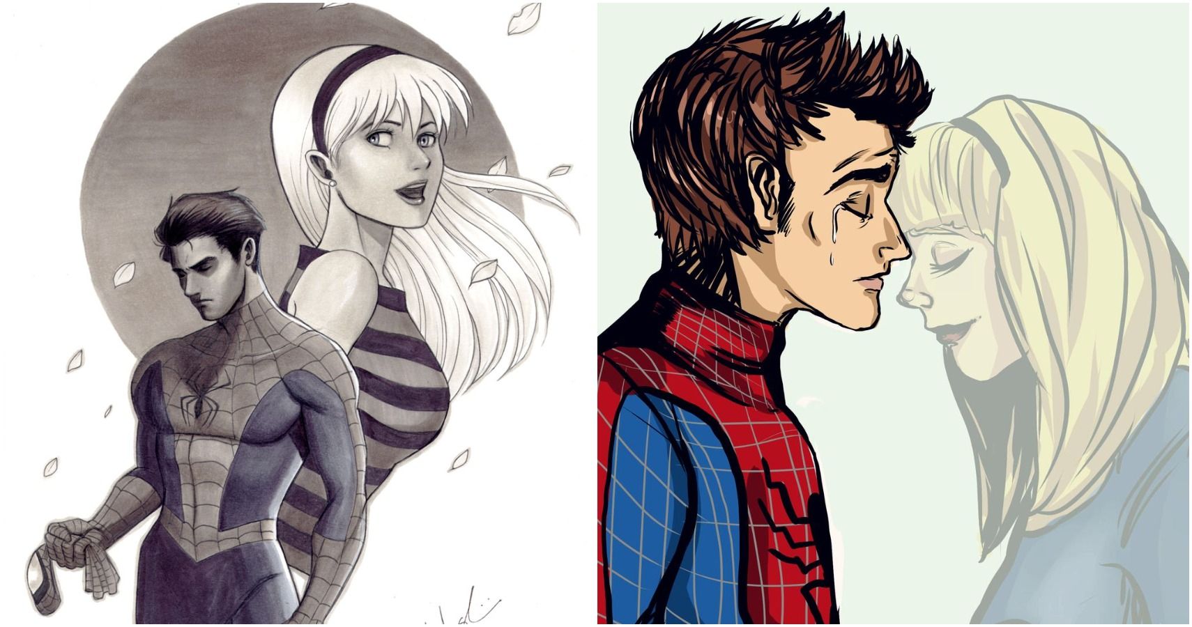Parker Gwen Stacy Fan Art That Will Make You Cry - #gwen stacy #peter parke...