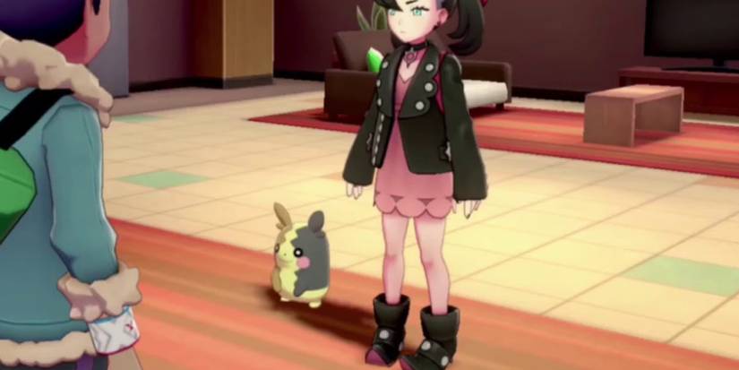 Game Pokemon Sword Shield Marnie With Morpeko