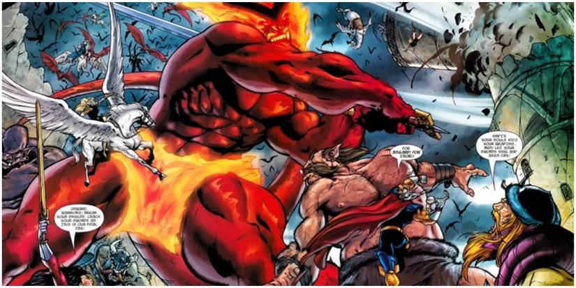 Marvel Comics: 10 Most Brutal Injuries That Thor Survived