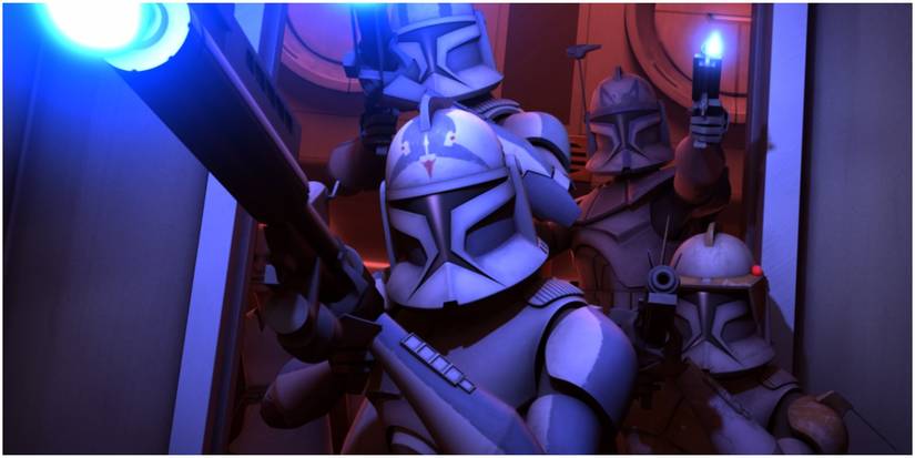 Fives Getting Shot Star Wars: The Clone Wars - The Tragedy of Fives