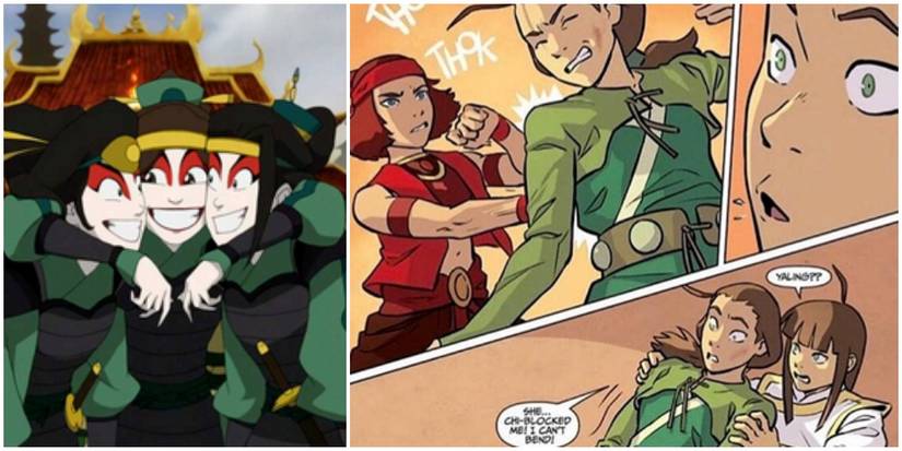 Avatar: The Last Airbender - Suki Vs. Mai - Who Is The Stronger Non-Bender?