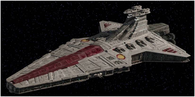 The 10 Strongest Star Wars Starships, Ranked