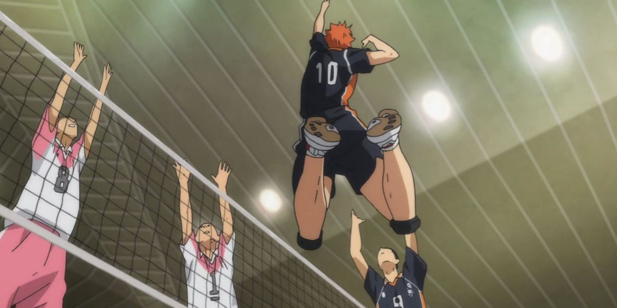 shoyo #hinata #haikyu #haikyuu #anime #animeboy #karasuno #fullbody #jump  #jumping #spike #volleyball #spike #fre…