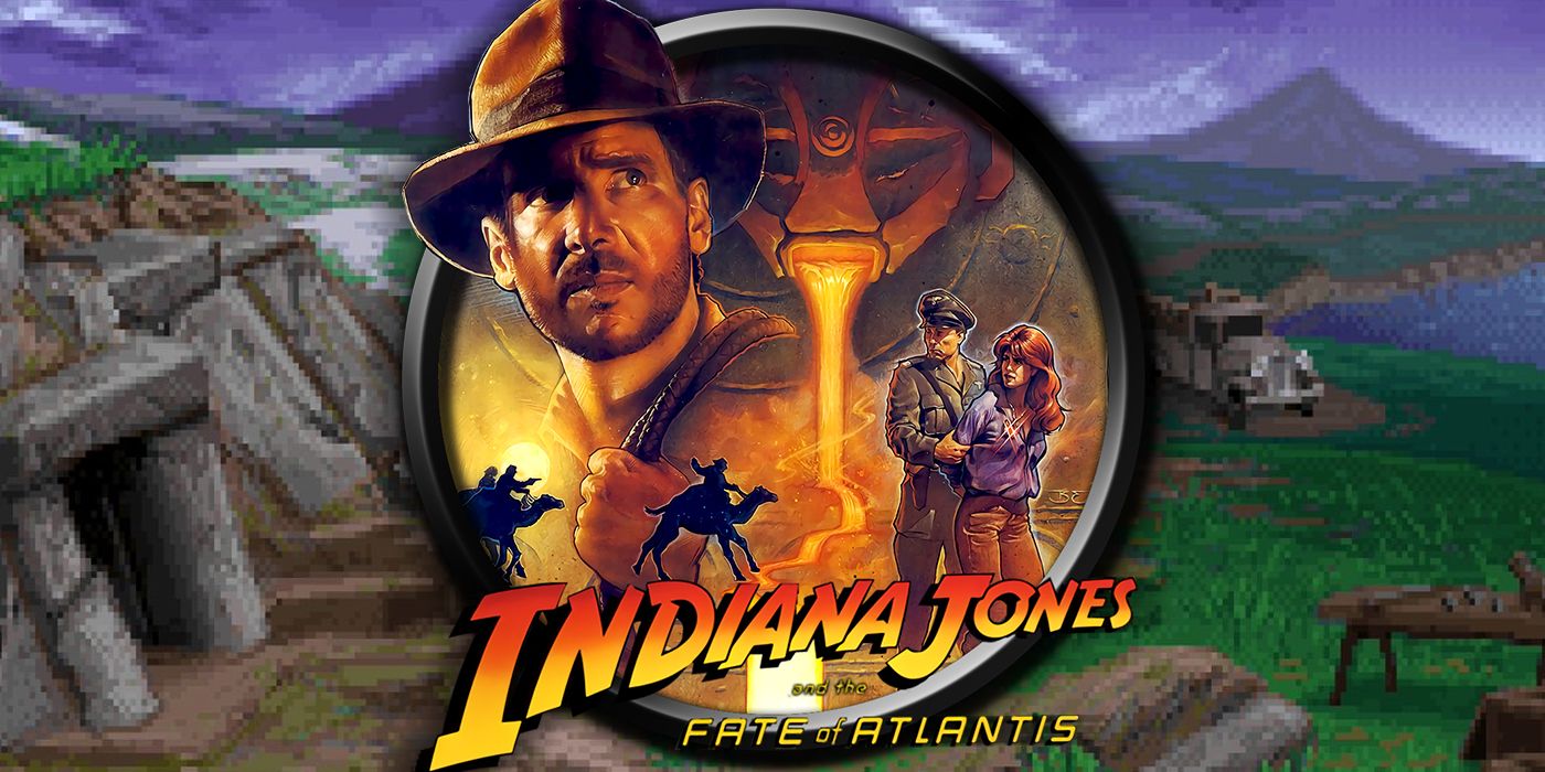 PCゲーム　INDIANA JONES/FATE of ATLANTIS Indiana Jones And The Fate Of Atlantis - Taiwanese Big Box