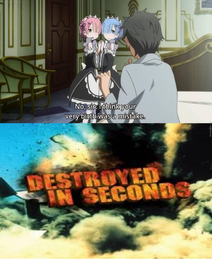Re Zero 10 Hilarious Memes About The Anime That Help Us Hide The Pain Re Zero 10 Hilarious Memes About The Anime That Help Us Hide The Pain