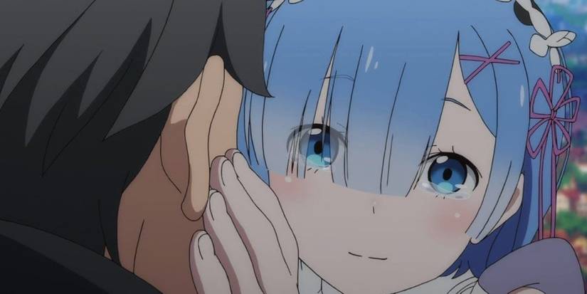 rem is comforting subaru natsuki