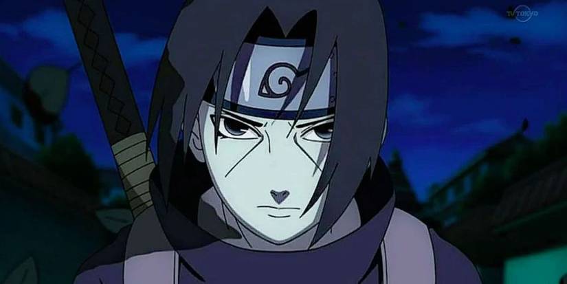 Itachi Uchiha on the night of the Uchiha massacre in Naruto.