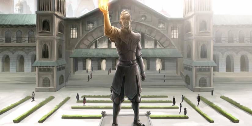 Avatar Zuko Republic City Statue