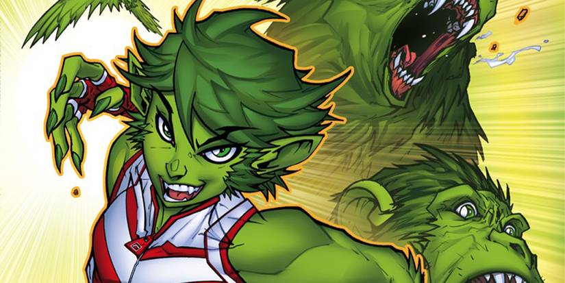 Beast Boy With His Bird, Monkey, And Bear Transformations