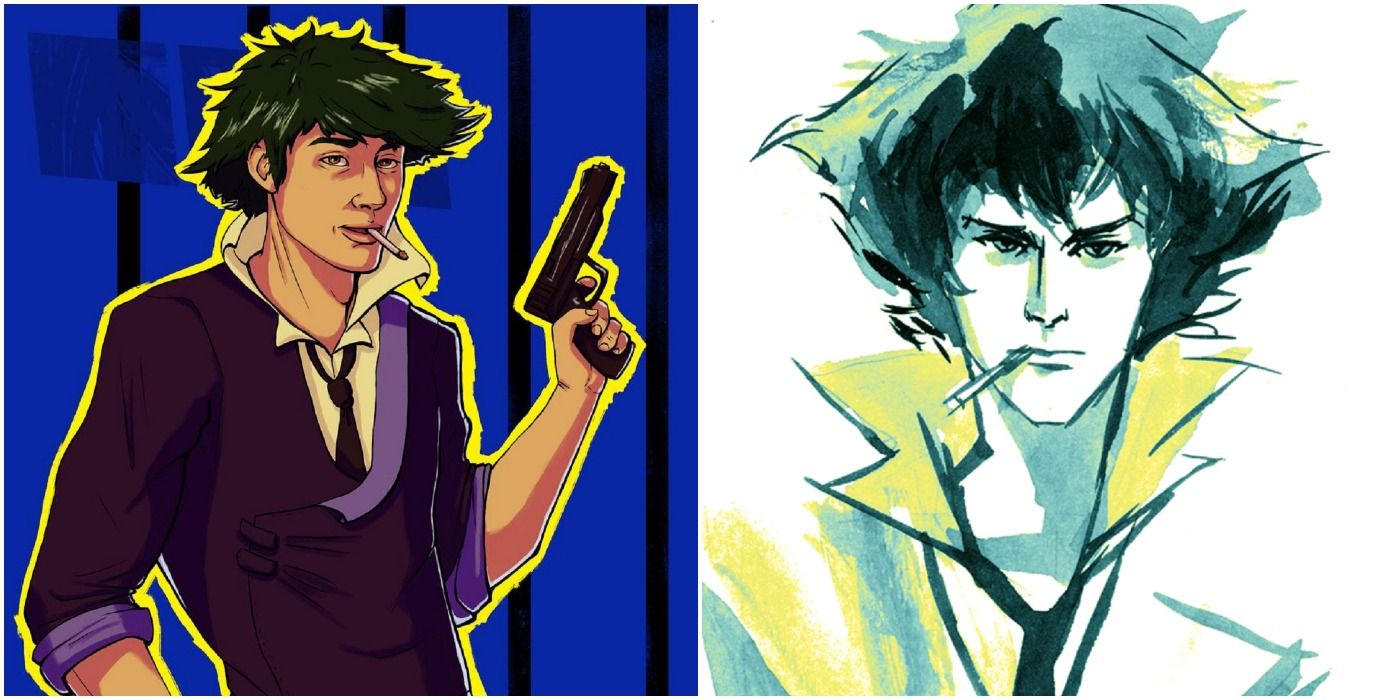 Cowboy Bebop 10 Pieces Of Spike Spiegel Fan Art To Remember Him By