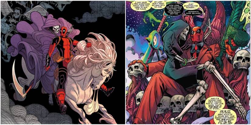 Marvel: The Relationship Between Deadpool & Death, Explained