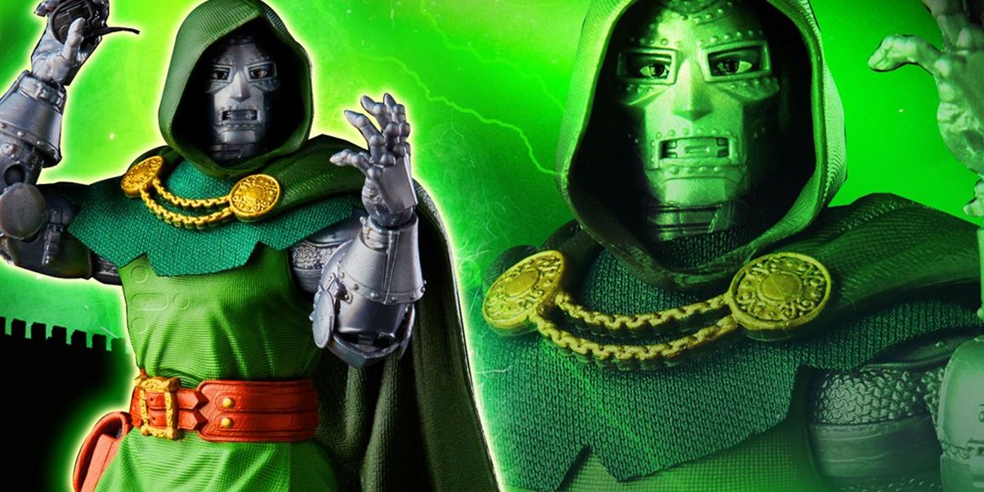 アメコミ MARVEL LEGENDS DR. DOOM & DOCTOR DOOM Marvel Legends Series Dr. Doom Vintage Action Figure & Card
