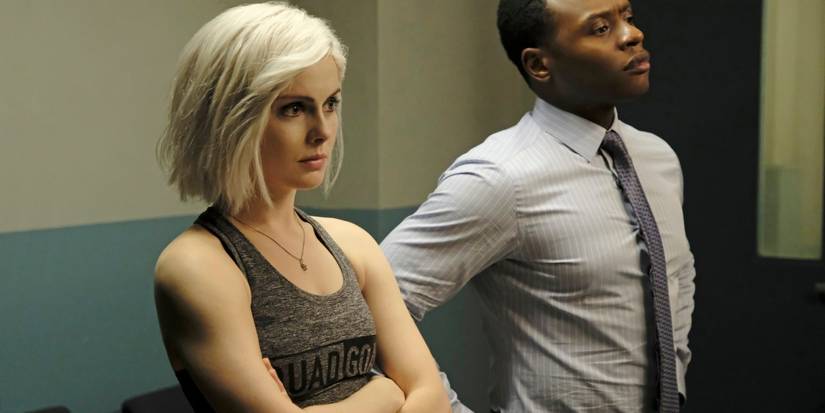 Liv and Clive standing together