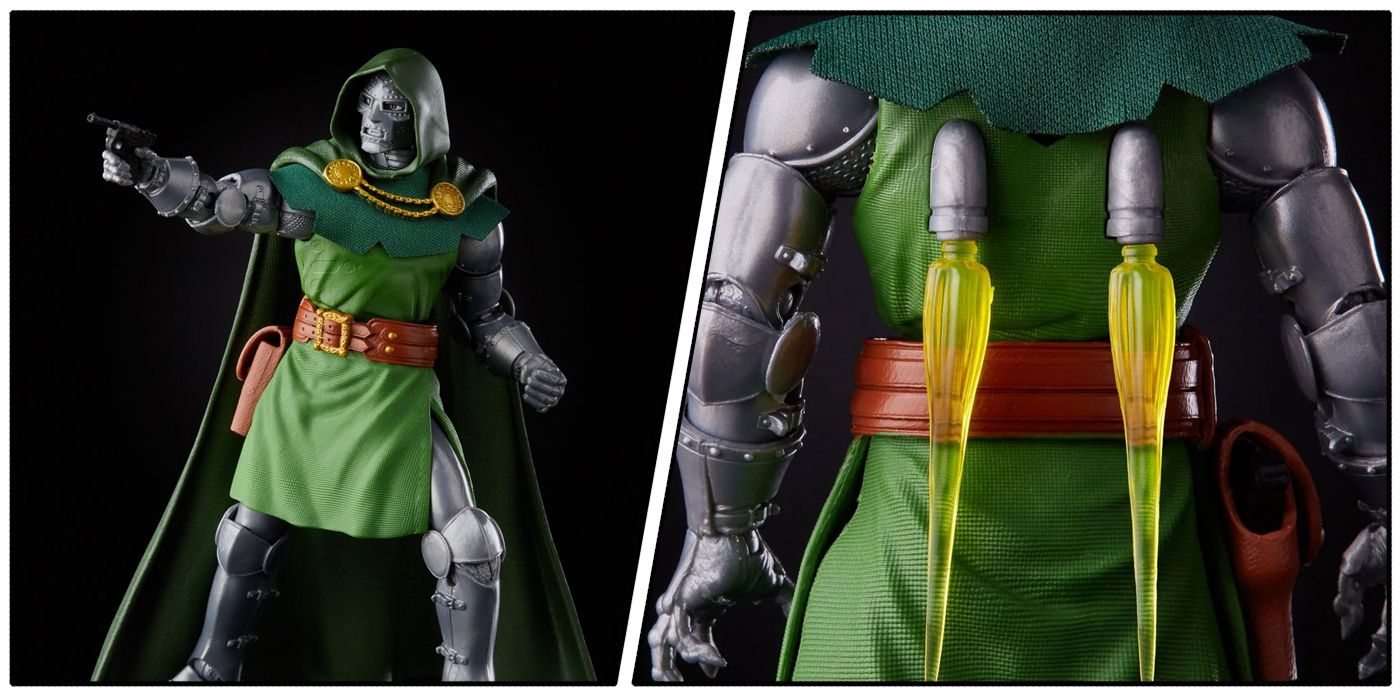 アメコミ MARVEL LEGENDS DR. DOOM & DOCTOR DOOM Marvel Legends Series Dr. Doom Vintage Action Figure & Card