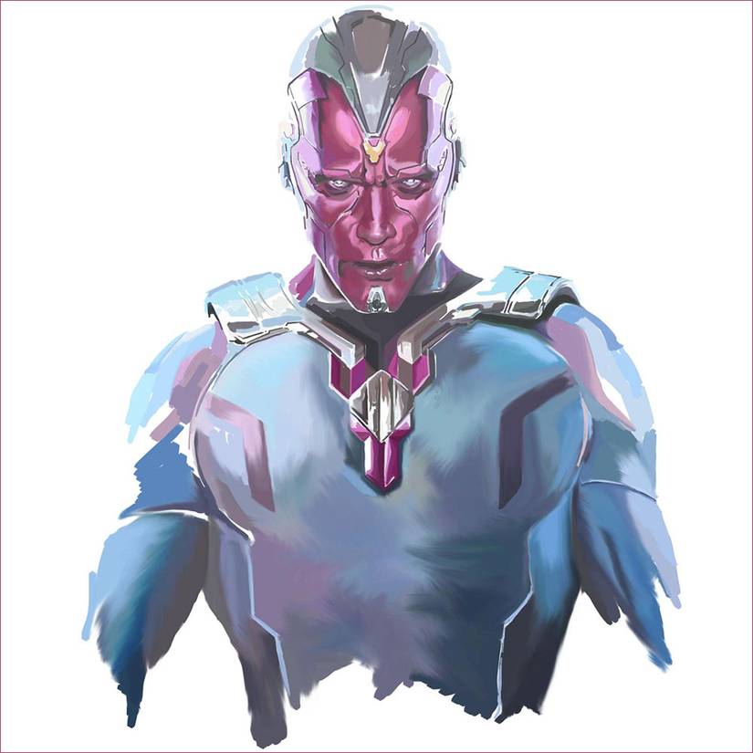 Vision Deviantart I Was Born Yesterday: 10 Of The Coolest Vision Fan Art Pieces Around