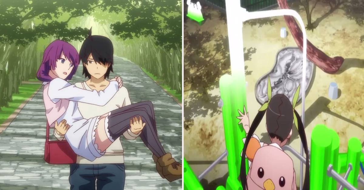 Bakemonogatari Araragi Y Hitagi Se Besan