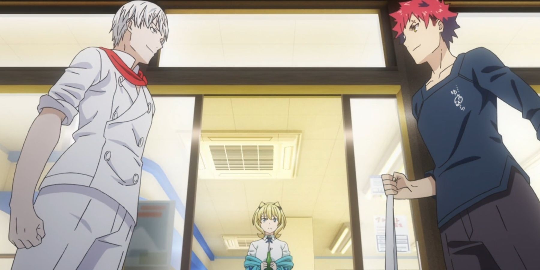 Food Wars Soma And Tsukasa Eishi Go Head To Head Cbr