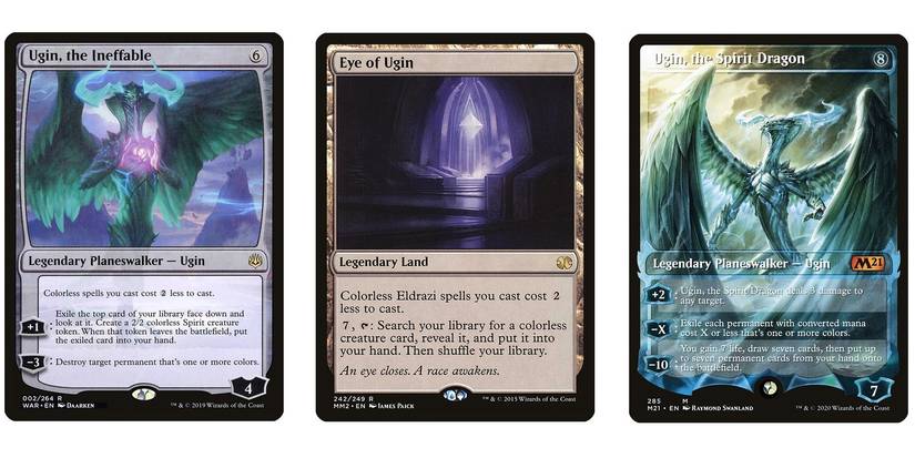 ugin cards mtg Ugin, Eye of the Storms // Ugin, Eye of the Storms [382] [Borderless]  [Tarkir: Dragonstorm] [Foil] – Face to Face Games main image 1