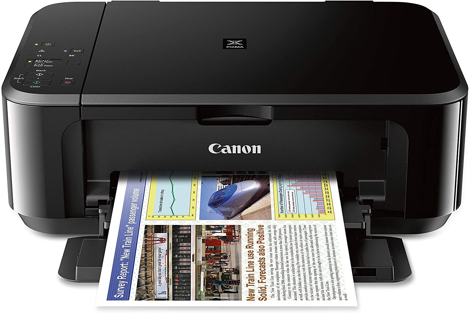 how to print 3x5 cards with canon printer