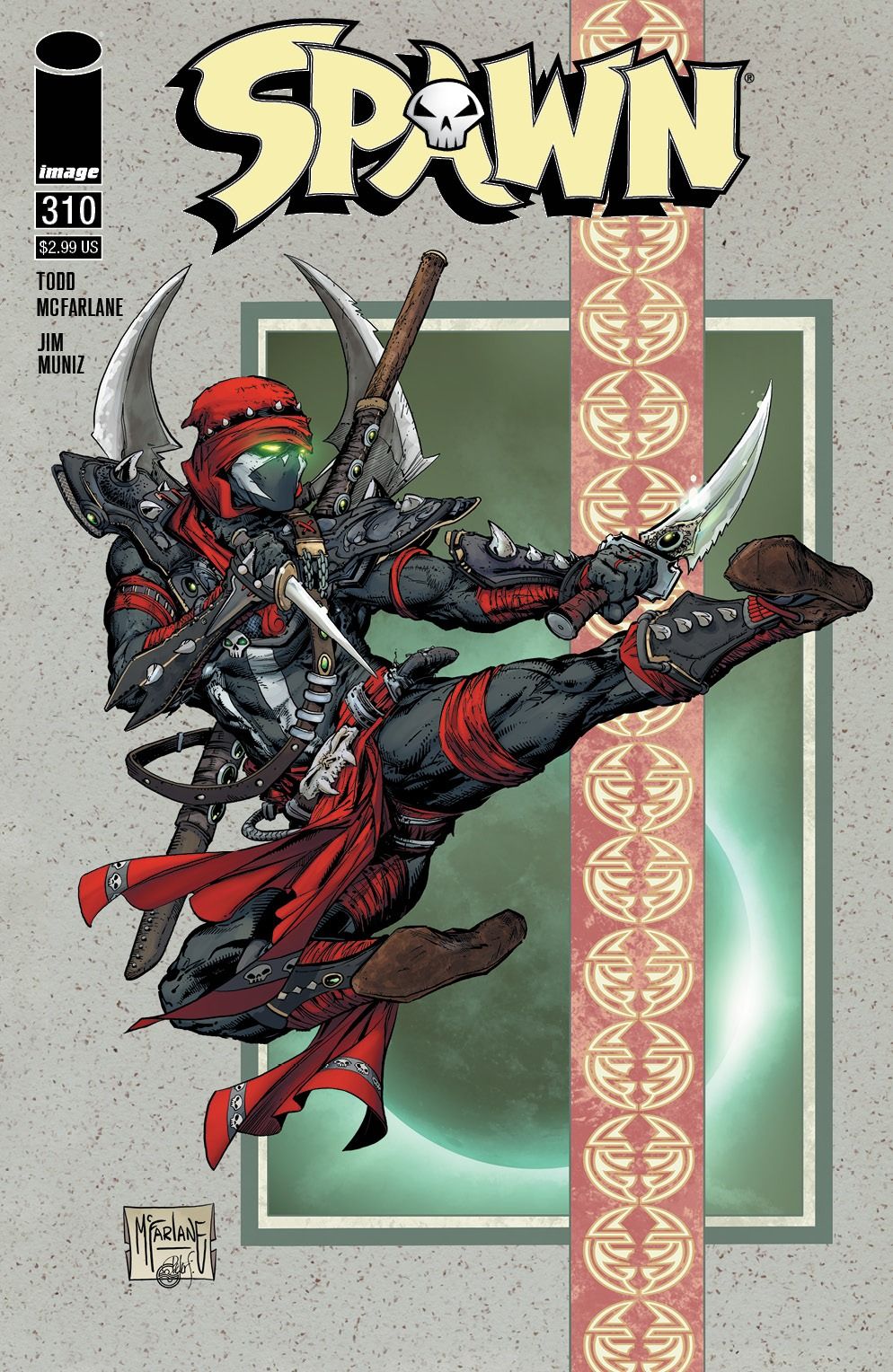 SPAWN ポスター BADASS cover by @bbarends_illustration for SPAWN #363 On