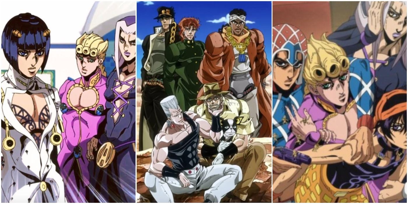 Astd Jojo Characters