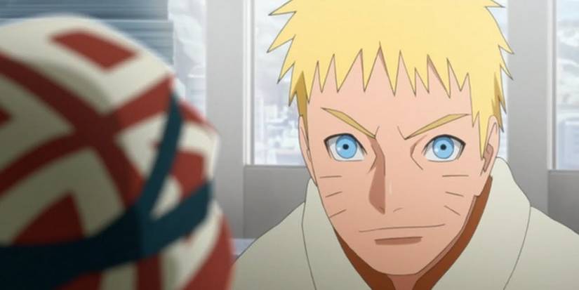 Naruto smiling in Boruto
