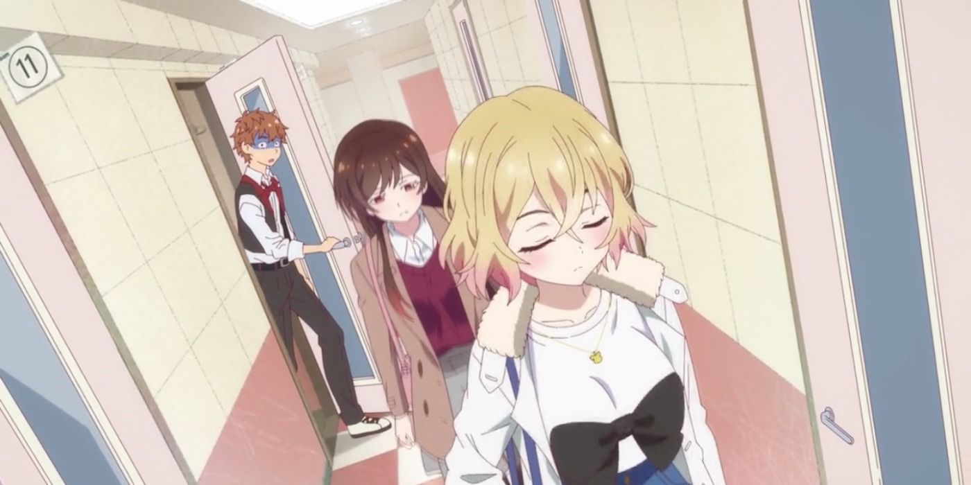 Kazuya sees Mami and Chizuru leave in Rent-A-Girlfriend
