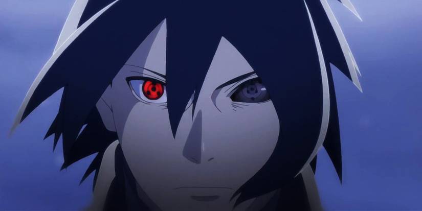 Sasuke Uchiha with Sharingan and Rinnegan Boruto