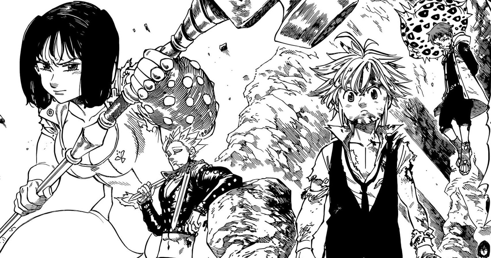 Seven Deadly Sins: 10 Things Manga Only. king 7ds manga. 