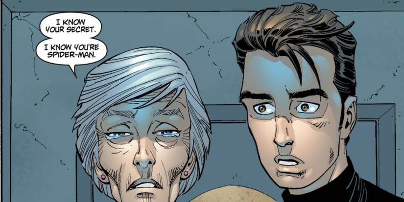 Aunt May reveals she knows Peter Parker is Spider-Man