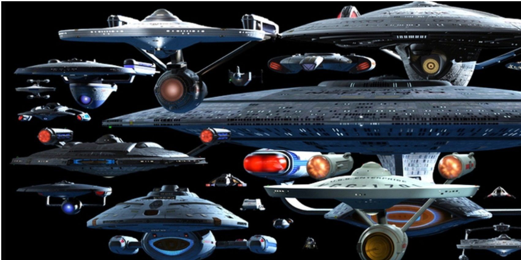 star trek all enterprise ships