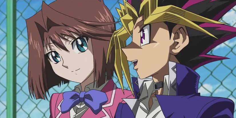Yugi and Tea from Yu-Gi-Oh