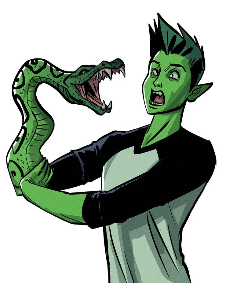 Dc 10 Pieces Of Beast Boy Fan Art That Are Wildly Fun Cbr