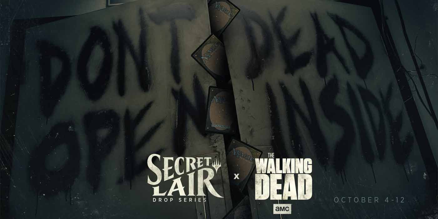 Magic: The Gathering Secret Lair X The Walking Dead Pre-Orders Are