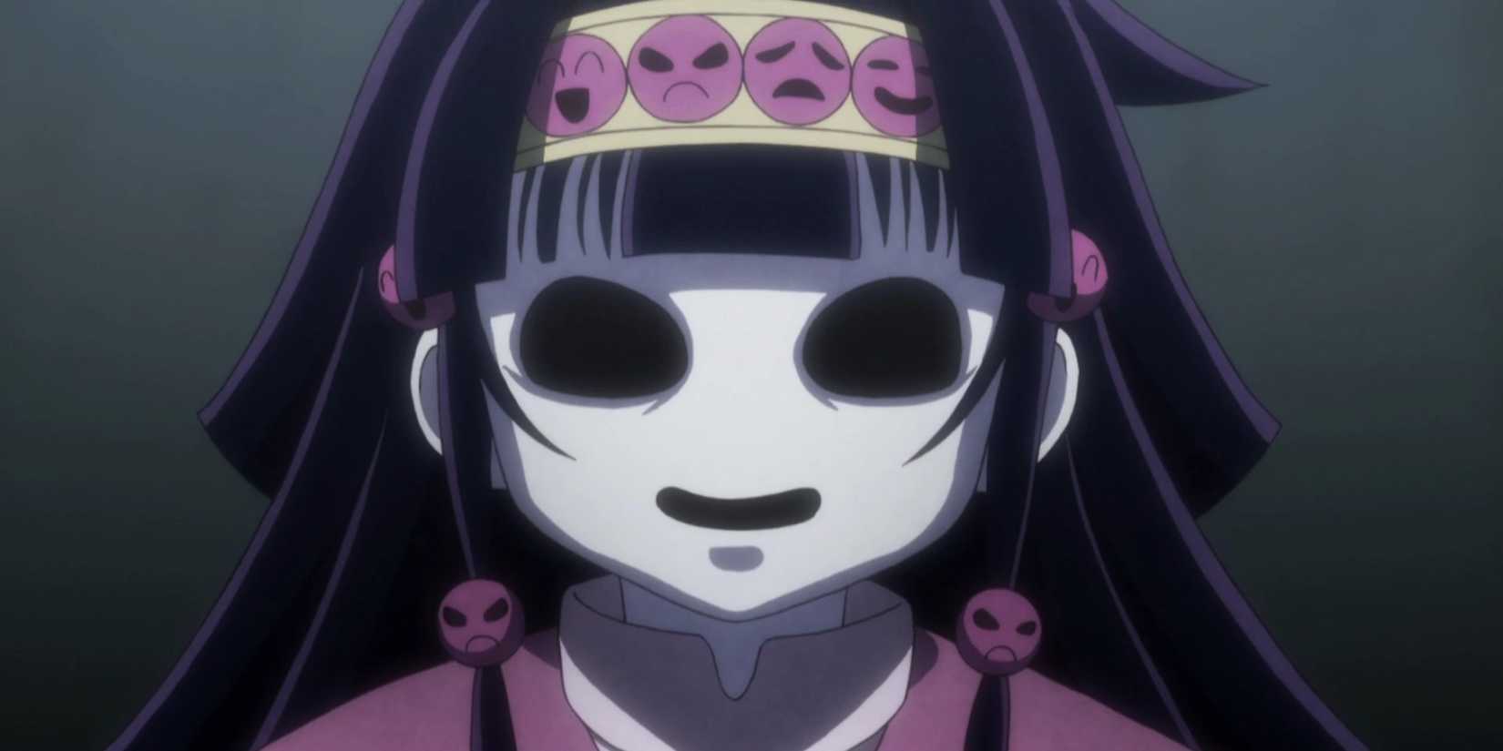 Nanika from Hunter x Hunter grants a wish.
