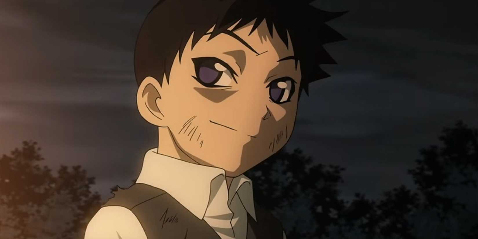 Pride looks to the side in Fullmetal Alchemist Brotherhood