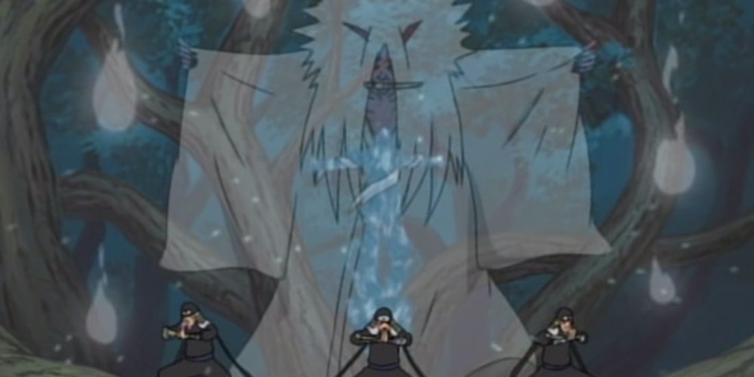 How was Hashirama in the reaper death seal in Naruto?