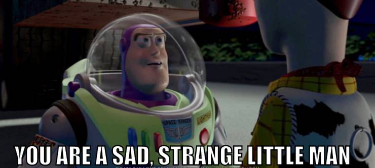 View Buzz Lightyear Sad Little Man Gif PNG