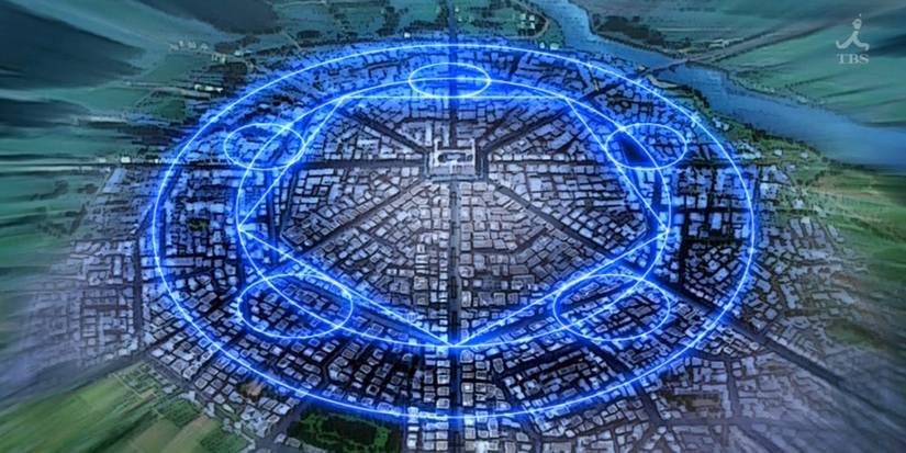 giant transmutation circle in FMA