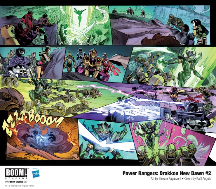 Revelada prévia de Power Rangers: Drakkon New Dawn #2